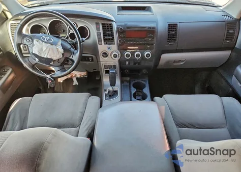 2012 Toyota Sequoia Sr5 z USA, uszkodzony, nr VIN 5TDBM5G14CS002179